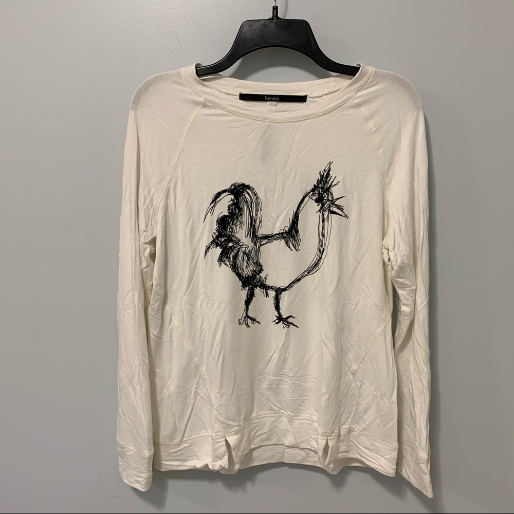 Kensie chicken tee